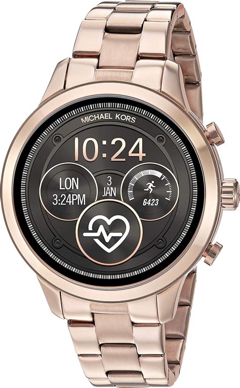 michael kors smartwatch braun|Michael Kors smartwatch for women.